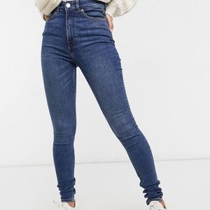 Monki Oki Organic Cotton Skinny High Wait Jeans
